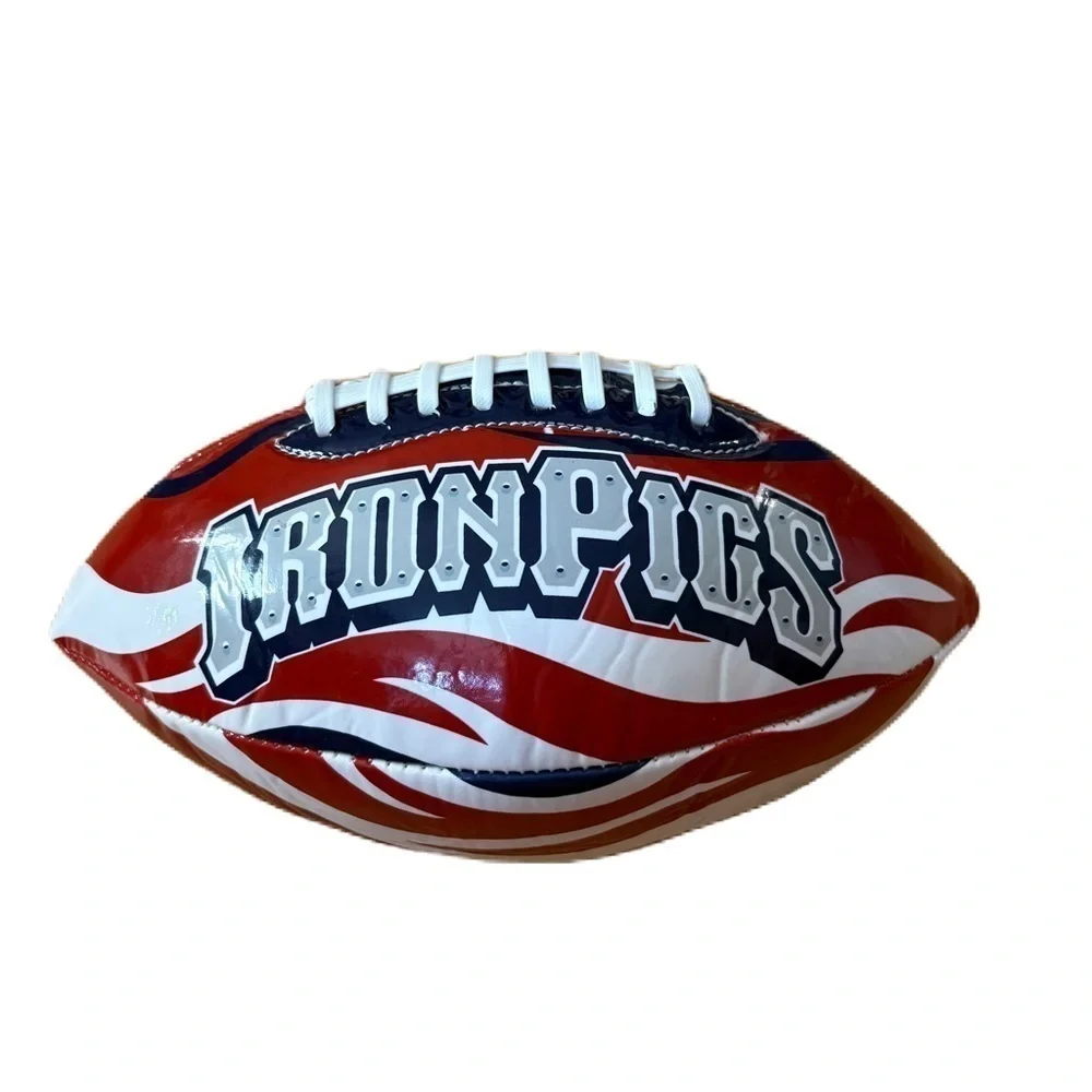 Coca Cola Iron Pigs Lehigh Valley MiLB Football Promotional Baseball